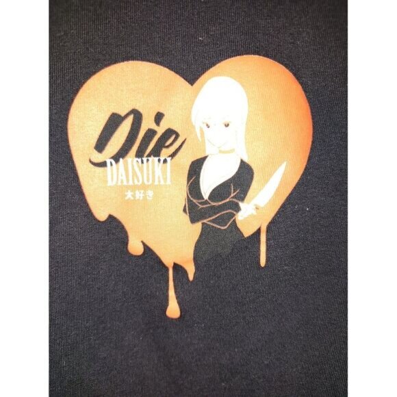 DIE daisuki tshirt dress iiiiclothing‎ Size XS Foureyes 100% Cotton - Picture 2 of 5